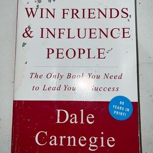 Dale Carnegie Book - Red and White